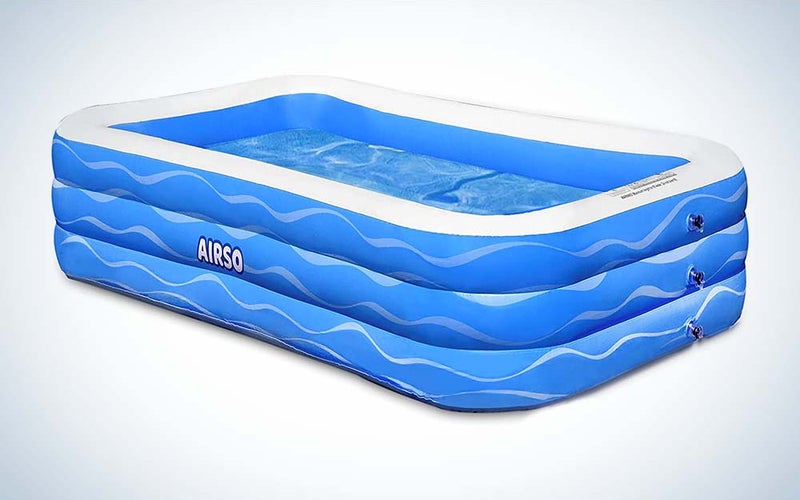 The Airso Inflatable Swimming Pool is the best value.