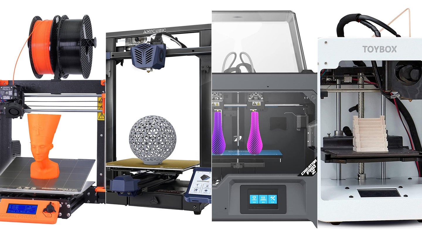 The best 3D printers under $1000 composited