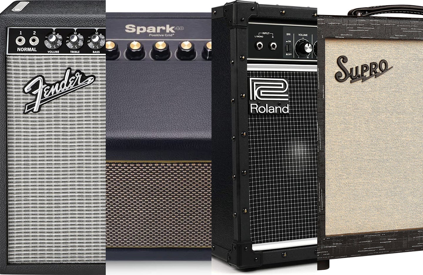 A lineup of the best guitar amps