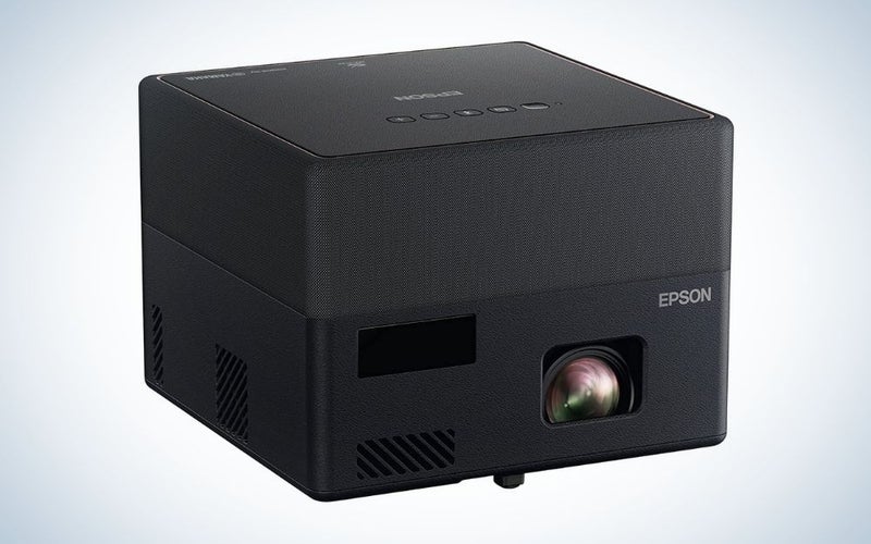 Epson EpiqVision Mini EF12 is the best rooftop outdoor projector.
