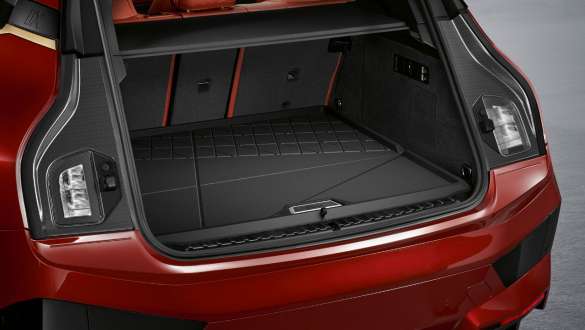 BMW luggage compartment fitted mat black BMW iX i20 2021 BMW luggage compartment fitted mat black