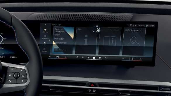 BMW Intelligent Personal Assistant BMW iX M60 i20 2022 electric SUV electric car BMW iX M60 i20 2022 electric SUV electric car BMW Intelligent Personal Assistant BMW Curved Display