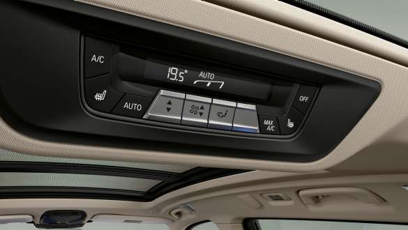 Automatic air conditioning with 5-zone control BMW X7 G07 LCI Automatic air conditioning with 5-zone control Control panel in the roof BMW X7 G07 LCI