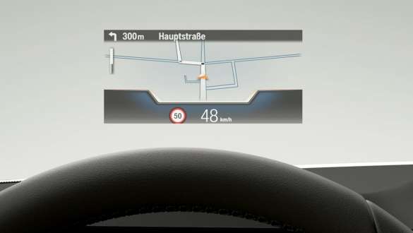 BMW Head-up display BMW X7 G07 LCI BMW Head-up display Front windscreen insertion BMW X7 G07 LCI