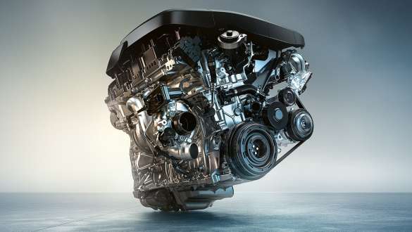 Freestanding combustion engine of BMW 7 Series Sedan G70 ICE 740i Freestanding combustion engine of BMW 7 Series Sedan G70 ICE 740i