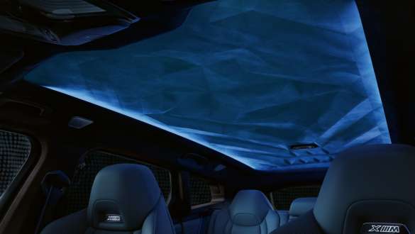 BMW XM G09 illuminated headliner BMW XM G09 Interior illuminated headliner
