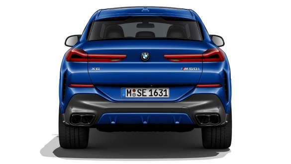 Rear design BMW X6 G06 LCI BMW X6 G06 LCI Rear design rear view