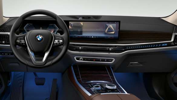 Innovative control elements in the cockpit BMW X5 G05 LCI BMW X5 G05 LCI Innovative control elements in the cockpit interior