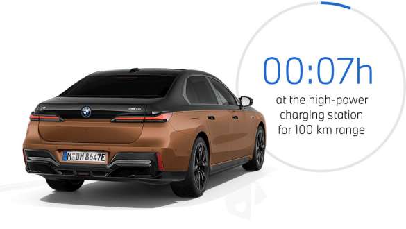 Charging on the move BMW i7 M70 xDrive Sedan G70 BMW i7 M70 xDrive Sedan G70 Charging on the move