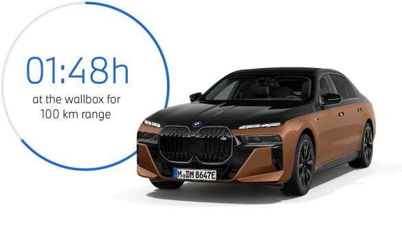 Charging at home BMW i7 M70 xDrive Sedan G70 BMW i7 M70 xDrive Sedan G70 Charging at home